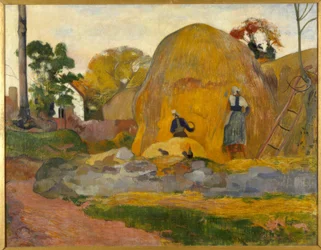 Les meules jaunes ou La moisson blonde